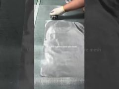 Jaring kawat baja tahan karat tenunan kepar ultra-tipis