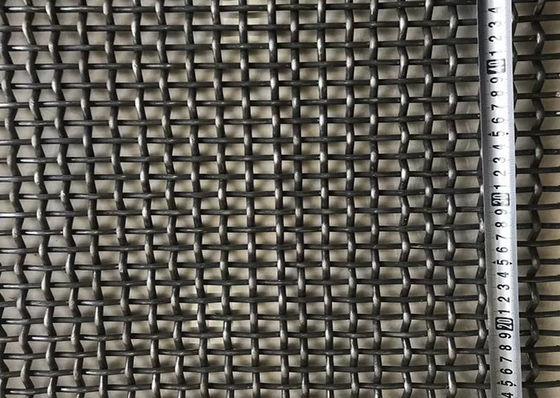 2.0mm Aperture Baja Karbon Tinggi Woven Wire Cloth Wear Proof Dalam Industri Kimia