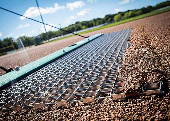 Galvanized Steel Drag Mat Reversible untuk leveling lapangan