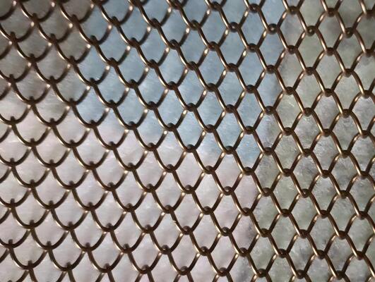 Metal Coil Curtain, Coil Drapery Curtain Ideal Indoor Decorative Mesh Untuk Rumah Dan Hotel Anda