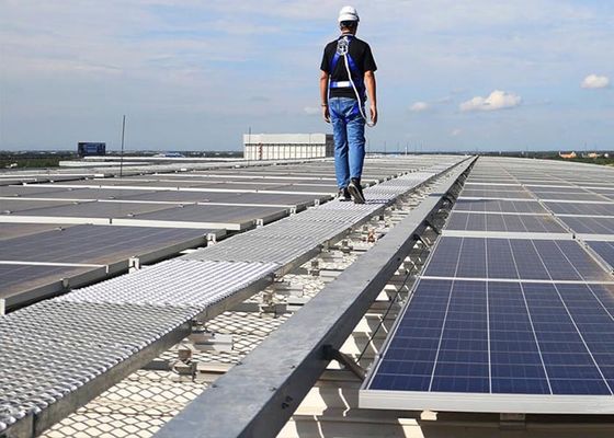 Kisi-kisi Logam Stainless Steel Dan Baja Galvanis Diperluas Untuk Berjalan Aman Atau Tapak Tangga
