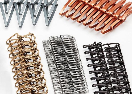 Arsitektur Spiral Mesh untuk Dekorasi Interior dan Eksterior