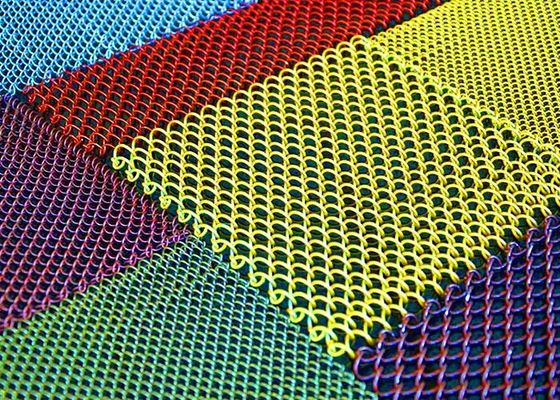 Metal Coil Curtain, Coil Drapery Curtain Ideal Indoor Decorative Mesh Untuk Rumah Dan Hotel Anda