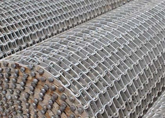 Sabuk Konveyor Logam Sarang Lebah 0,5m - Sabuk Kawat Datar Lebar 3,5m
