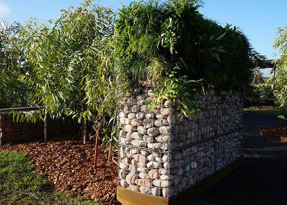 Landscape Welded 5mm Gabion Baskets Wire Mesh Rock Retaining Wall