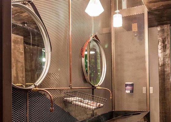 Dinding Partisi Logam Aluminium Diperluas untuk Penggunaan Partisi Permanen dan Sementara
