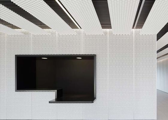 Panel Logam yang Diperluas untuk Desain Dekorasi Dinding Internal Interior