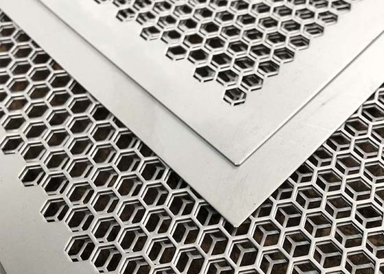 Hexagonal Hole Perforated Metal Sheet Serbaguna, Stabil Dan Ekonomis Untuk Arsitek Dan Pagar