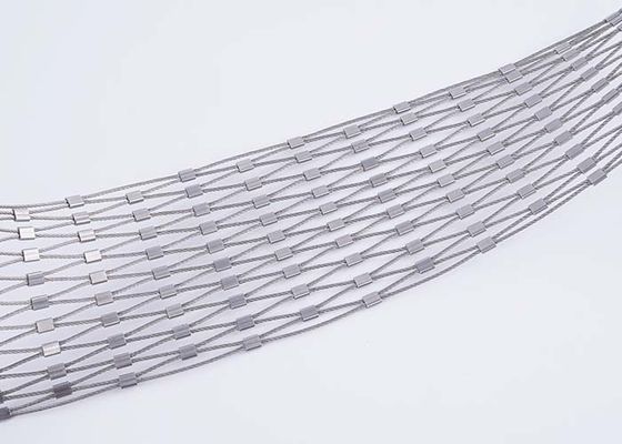Stainless Steel Rope Mesh Adalah Kabel Mesh Arsitektur Yang Aman Dan Indah