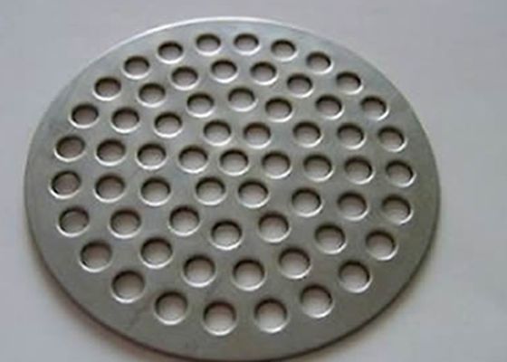Layar Filter Disk Berlubang Mesh 10 - 635 Mesh Dengan Tepi Terbungkus