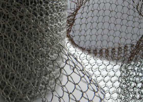 0.35mm Layar Filter Rajutan Mesh Diratakan Filter Wire Mesh Rajutan