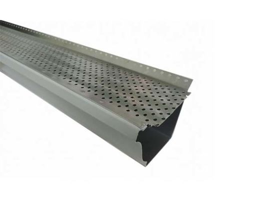 Pelindung Daun Logam Stainless Steel atau Aluminium Berlubang Juga Dikenal Sebagai Penutup Talang