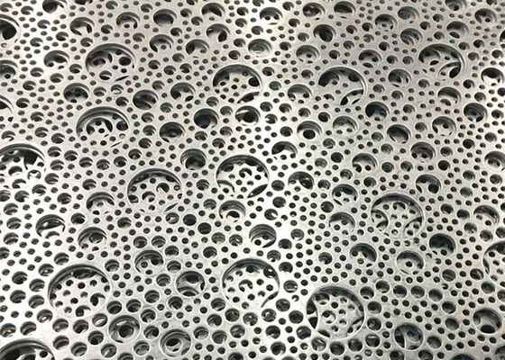 Pemotongan Laser Panel Logam Berlubang Dengan Pola Kreatif dan Kontemporer