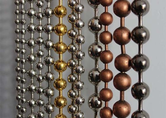 Metal Bead Curtain dengan Drooping yang Baik dan Ringan Merupakan Tirai Pembatas Ruang dan Dekorasi yang Ideal