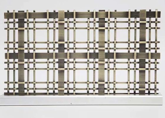 Wire Mesh Dekoratif Berkerut Hadir dalam Berbagai Pola Tenun