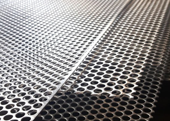 Ketahanan Korosi Hastelloy Perforated Metal In Chemical Screens Separator Filter Strainers