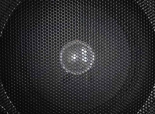 Perforated Metal Speaker Grille Fungsi Akustik yang sangat baik