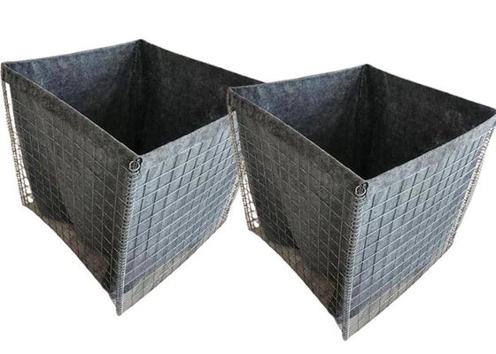 Benteng Pertahanan 50 × 50 mm Penghalang Gabion Untuk Pertahanan Militer Dan Perlindungan Banjir