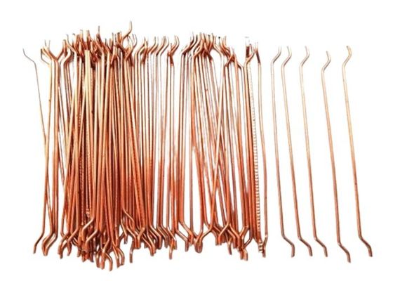 Fiber Baja 1.0mm dengan ujung kait meningkatkan kapasitas bantalan tahan benturan