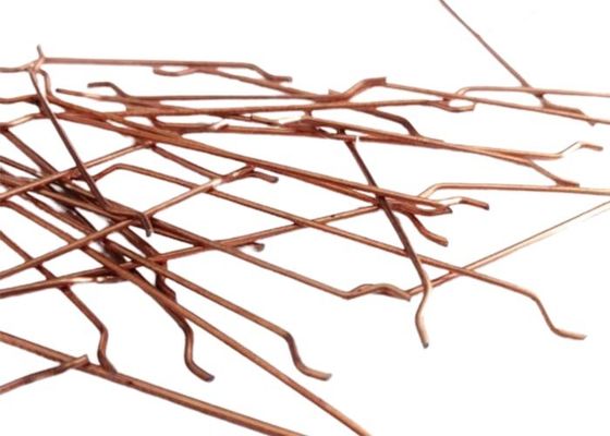 Fiber Baja 1.0mm dengan ujung kait meningkatkan kapasitas bantalan tahan benturan