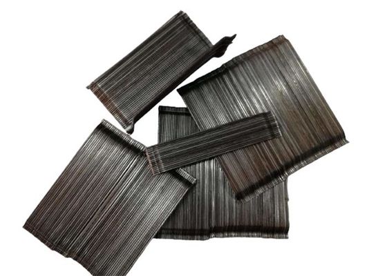 0.5 mm Serat Baja Terlampir Dalam Proyek Konstruksi