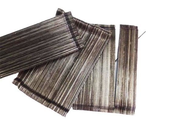 0.5 mm Serat Baja Terlampir Dalam Proyek Konstruksi