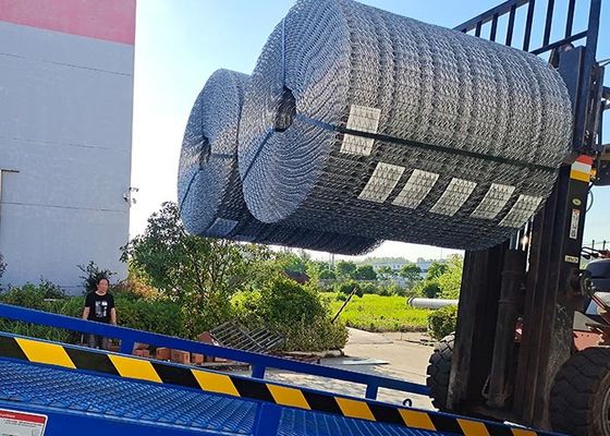 6 8 10 Kawat garis Galvanis Las Mesh Untuk Lapisan Berat Beton