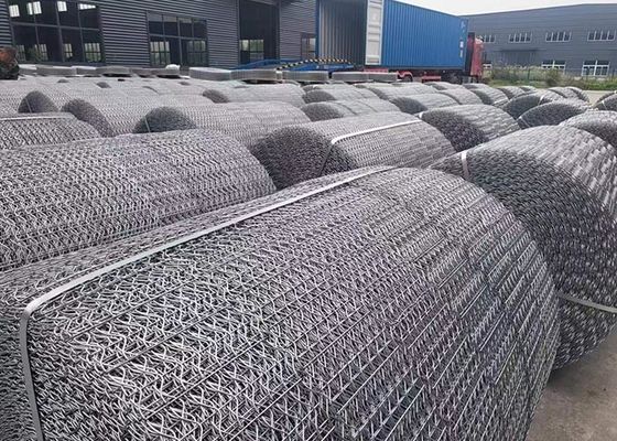 6 8 10 Kawat garis Galvanis Las Mesh Untuk Lapisan Berat Beton