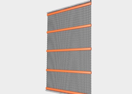 Triangle Self-Mening Mining Screen Mesh Diameter kawat 1,2-5mm