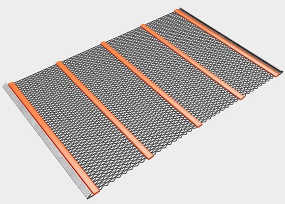 Triangle Self-Mening Mining Screen Mesh Diameter kawat 1,2-5mm