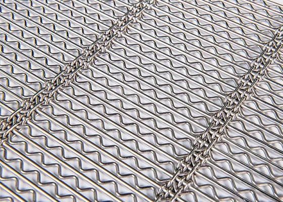 Steel Wire Support Strip Self-cleaning Screen Mesh Dengan Kurang Plugging dan Blinding