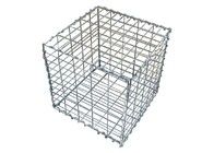 Gelang Gabion Baskets 3" × 3" Wire Pembukaan Untuk Struktur yang awet Dan Kekuatan yang Lebih Tinggi