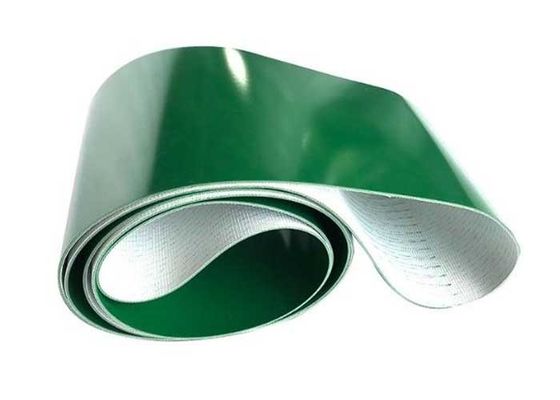 Ketebalan sabuk pengangkut PVC hijau 2 - 13 mm