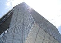 Aluminium 2.5mm Ketebalan Metal yang diperluas Perisai Matahari Bangunan Dari Sinar Matahari yang Kuat
