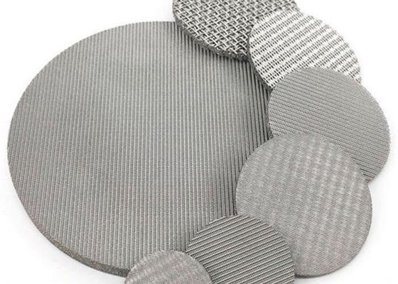 Sintered Stainless Steel Filter Disc Untuk Filter Cairan