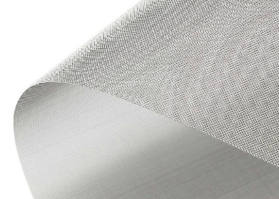 Silver Woven Wire Mesh Korosi tahan 200 Mesh