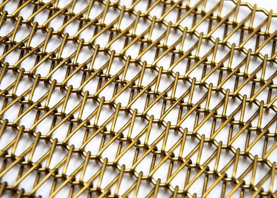 Stainless Steel 304 Straight Rod Arsitektur Spiral Mesh Untuk Dekorasi Interior Dan Eksterior
