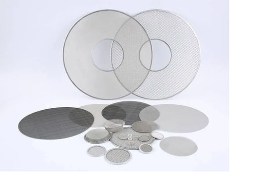 Bulat Stainless Steel 304 Filter Disc melayani Industri Filtrasi
