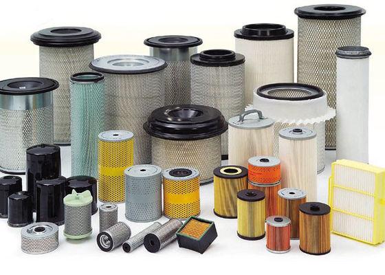 Elemen Filter Wire Mesh 2 ‰ 200μM 5 "Length Pleated Stainless Steel