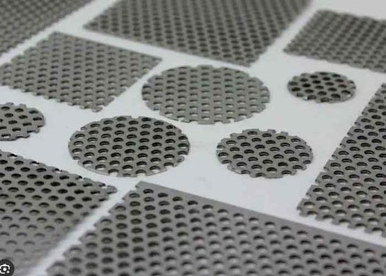 Perforated Extruder Screen Uniform Opening Mudah Dipasang