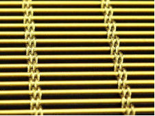 Woven Wire Flexible Metal Drapery Kompeten untuk Ornamen Interior dan Eksterior