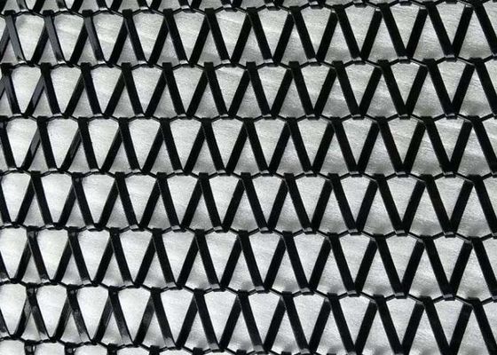 SS304 36.5mm Spiral Pitch Sprial Weave Metal Conveyor Belt Mesh