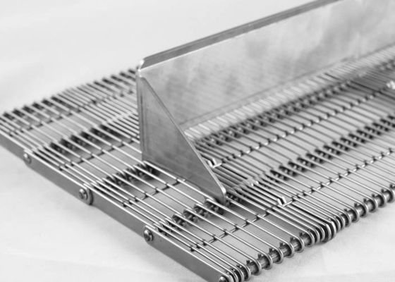 Stainless Steel 304 Manganese Plated Metal Conveyor Belt Dengan Kekuatan yang Baik