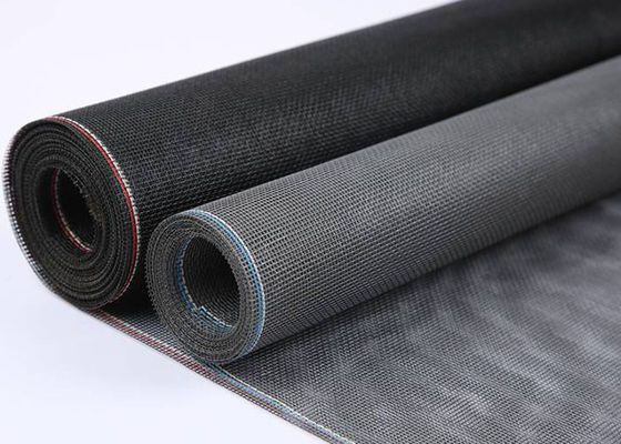 Garam Fiberglass Hitam Tenun Biasa Gulung Layar Jendela