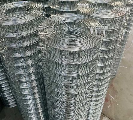 Panjang Range 5-50m Galvanized Welded Iron Wire Mesh Gauge 0.5mm-5mm