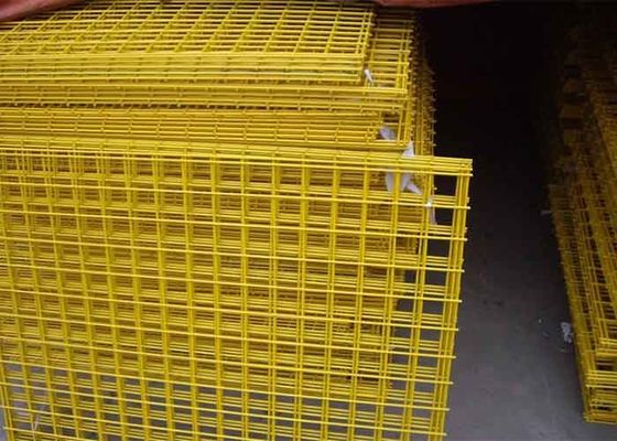 PVC dilapisi Galvanized Square Welded Wire Mesh 1 1 2 inci