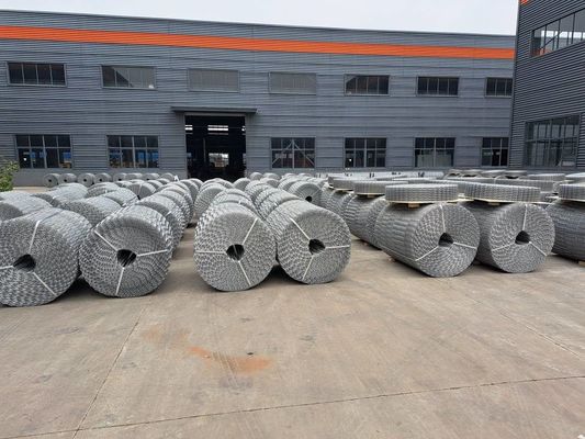 10 Line Wire Pipeline Reinforced Mesh Untuk Offshore Oil Gas Memperkuat Lapisan Beton Pipeline