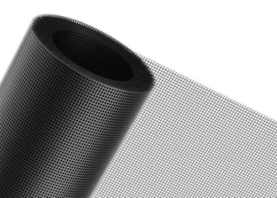 Layar Jaring Anti-Pisau Poliester 18 Mesh Hitam Abu-abu