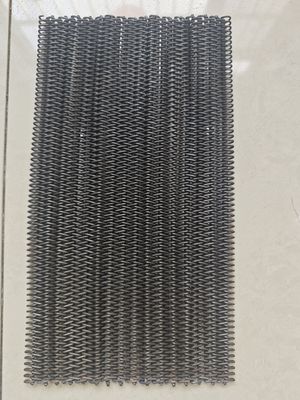 Sabuk Anyaman Seimbang Baja Tahan Karat 304 Kawat Spiral 0.8mm