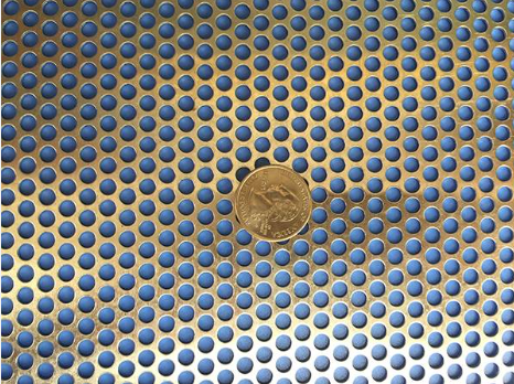 0.8mm Hole Galvanized Round Hole Perforated Metal Sheet For Building Facades